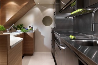 Luxury yacht Sofia - Galley